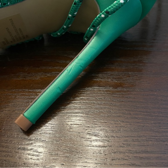 NEW Steve Madden Fiore Ankle Tie Sandal in Green Sz. 9 - Picture 10 of 10